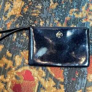 Gorgeous Kate Spade Navy Sparkly Wristlet